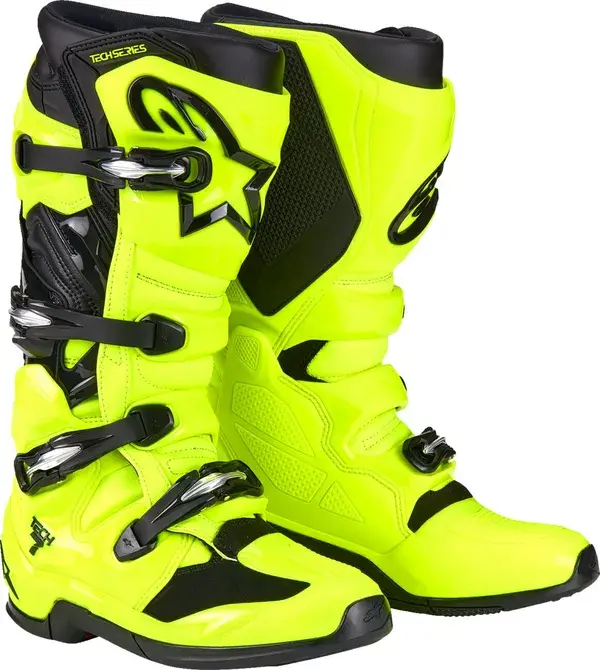 Alpinestars Tech 7 jaune fluo noir