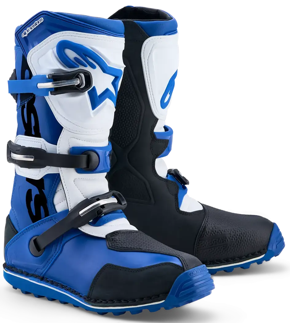 Bottes Alpinestars Tech 7 DK BL/BLK/WHT pour motocross
