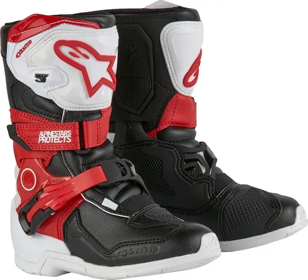 Alpinestars Boot T3S Kids ホワイト/ブラック/レッド 11