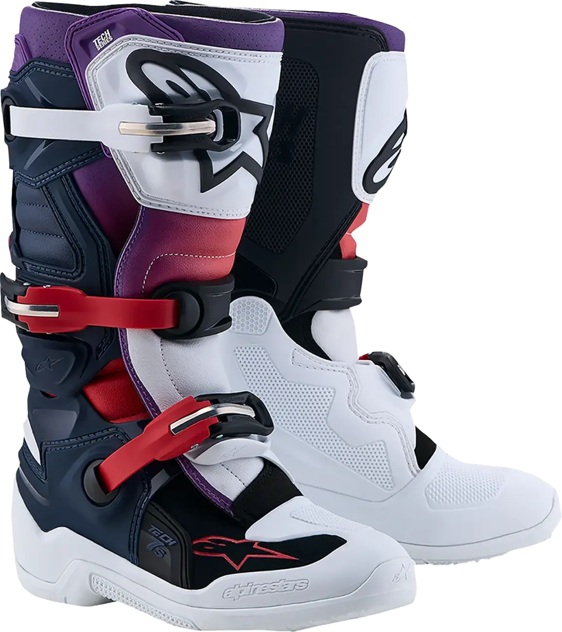 Bottes Alpinestars Tech 7S DK Bleu/Blanc/Noir Taille 5