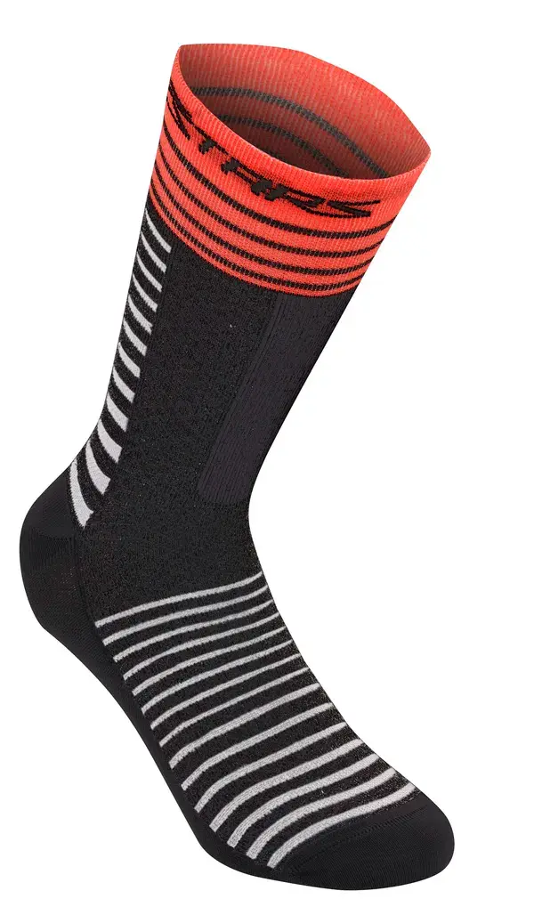 Chaussettes Alpinestars Bicycle Drop 19 noir/rouge M