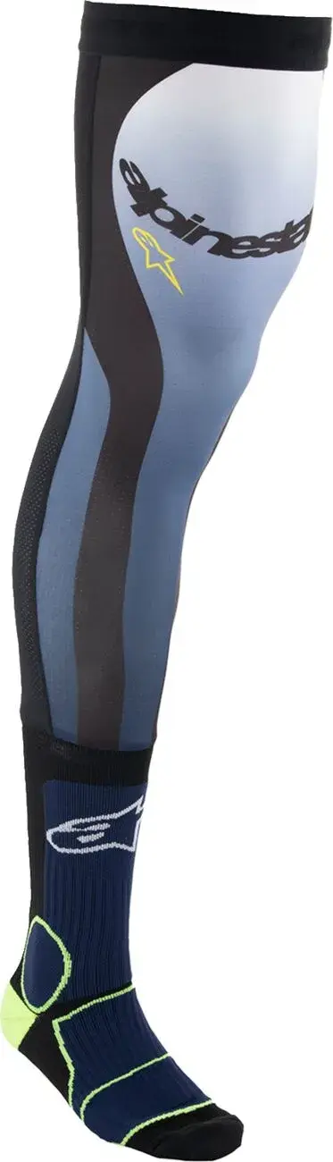 Knieschoner ALPINESTARS marineblau/gelb LX
