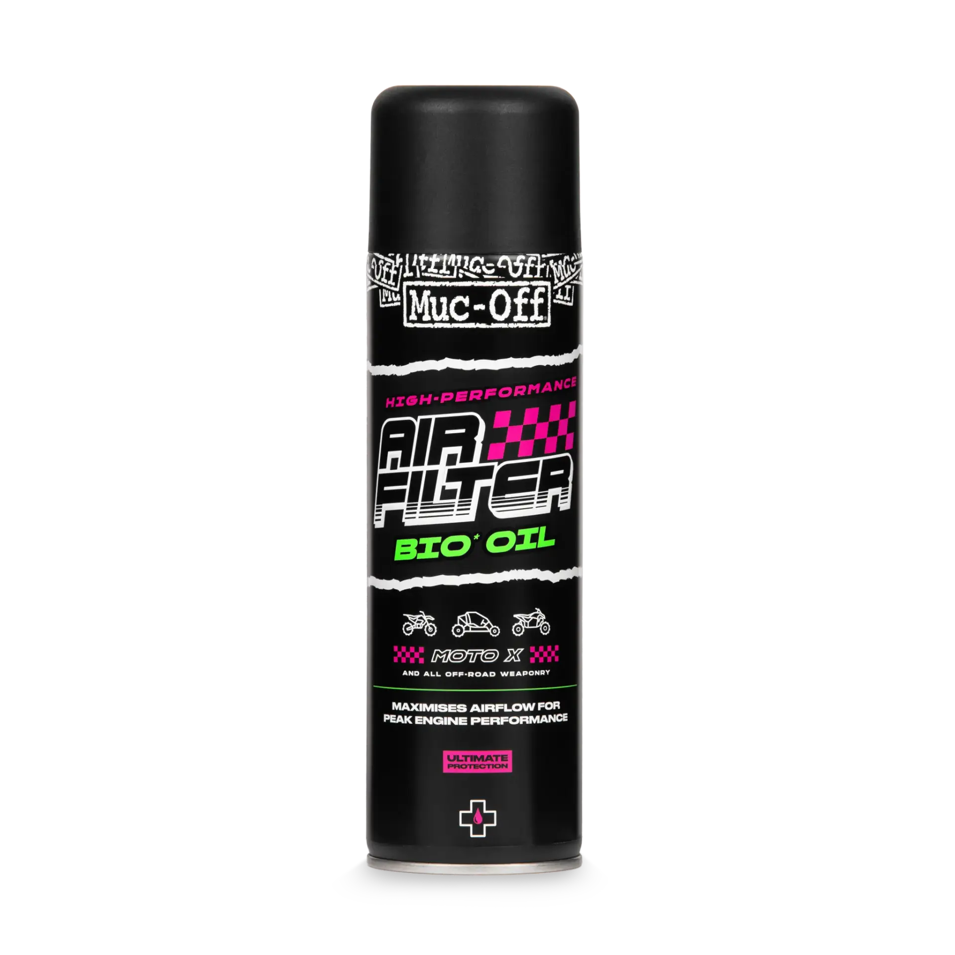 Huile aérosol pour filtre à air Bio 500 ml de Muc-Off