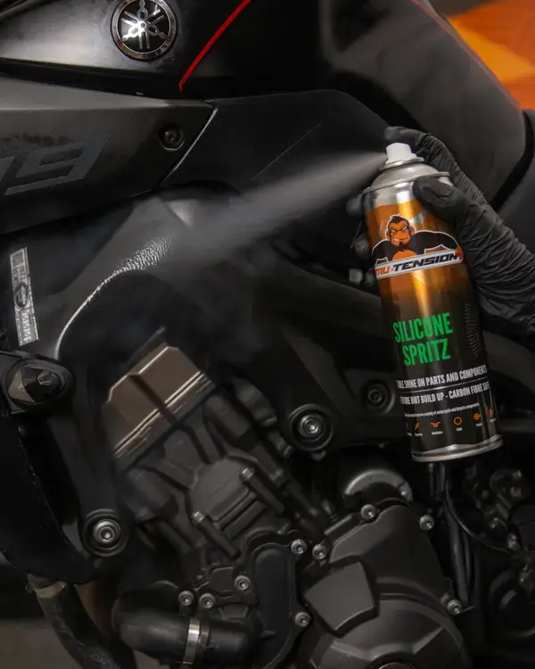 Silicone Spritz Tru-Tension - Schmiermittel für Motorrad, Roller und Fahrrad — Ansicht 5