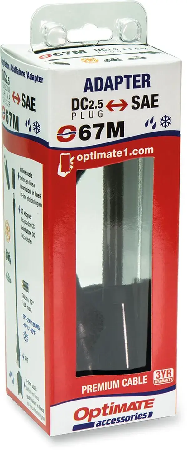 OPTIMATE O-67 Kabel Adapterkit SAE auf CC 2,5 mm — Ansicht 8