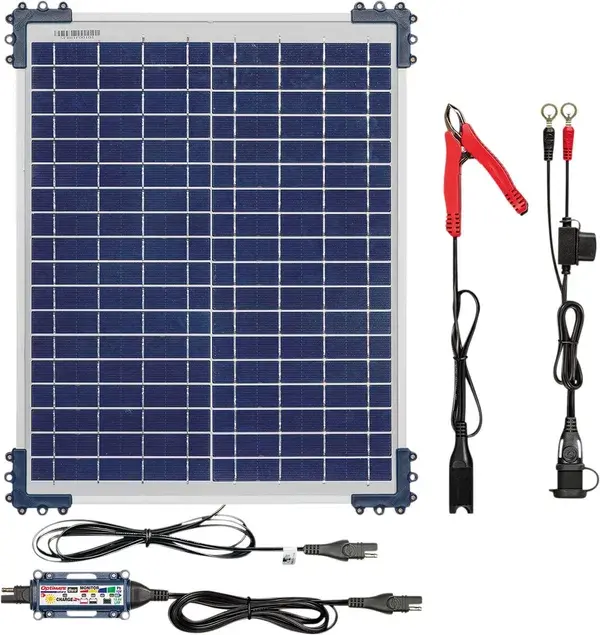 OPTIMATE Solar Duo Ladegerät mit 20W Panel — Ansicht 5
