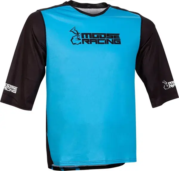 Maglia 3/4 Moose MTB Blu Media