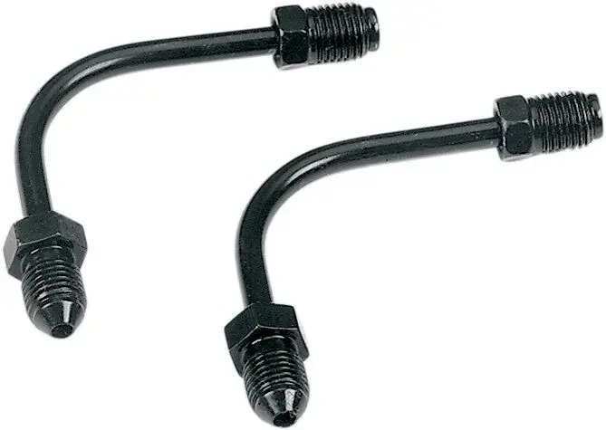 GOODRIDGE 90° اڈاپٹر 3/8 x 24 M سیاہ