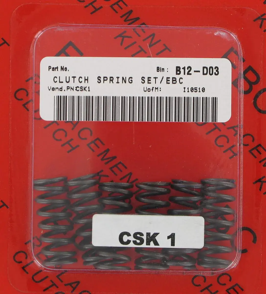 EBC CSK sankabos spyruoklių komplektas