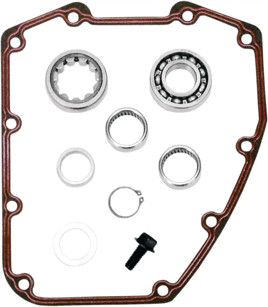 Kettensatz mit Ritzeln T/cam install KT chain DR S&S Cycle