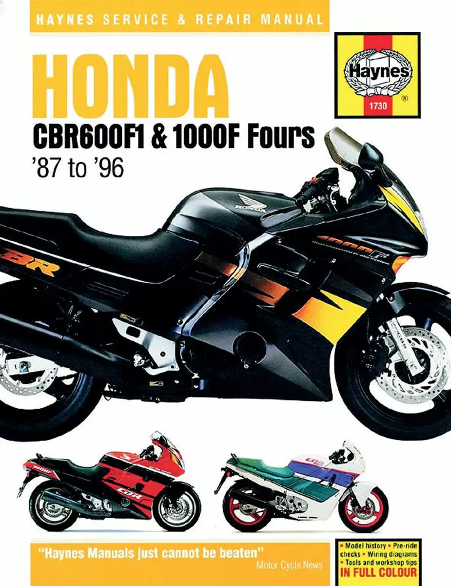 Haynes サービスマニュアル CBR600/1000