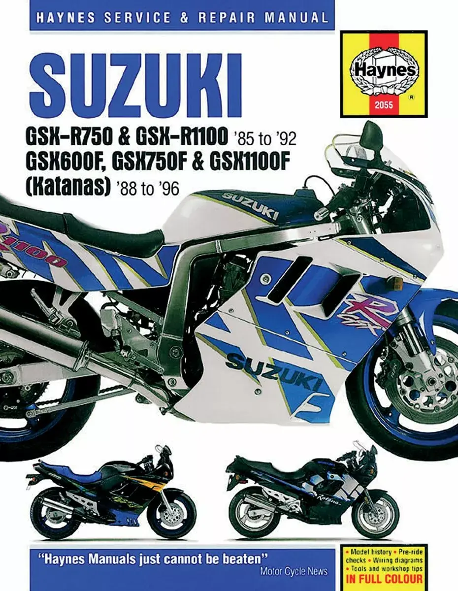 Manual suz gsx-r/katana