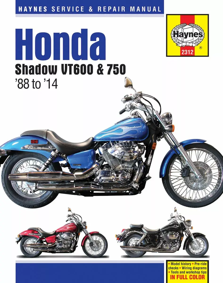 Haynes VT600 + VT750 Manual