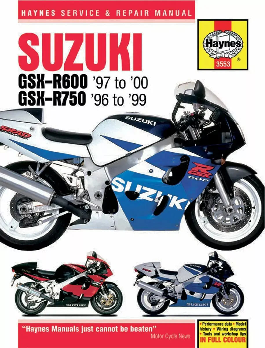 HAYNES Reparaturhandbuch GSXR 600/750