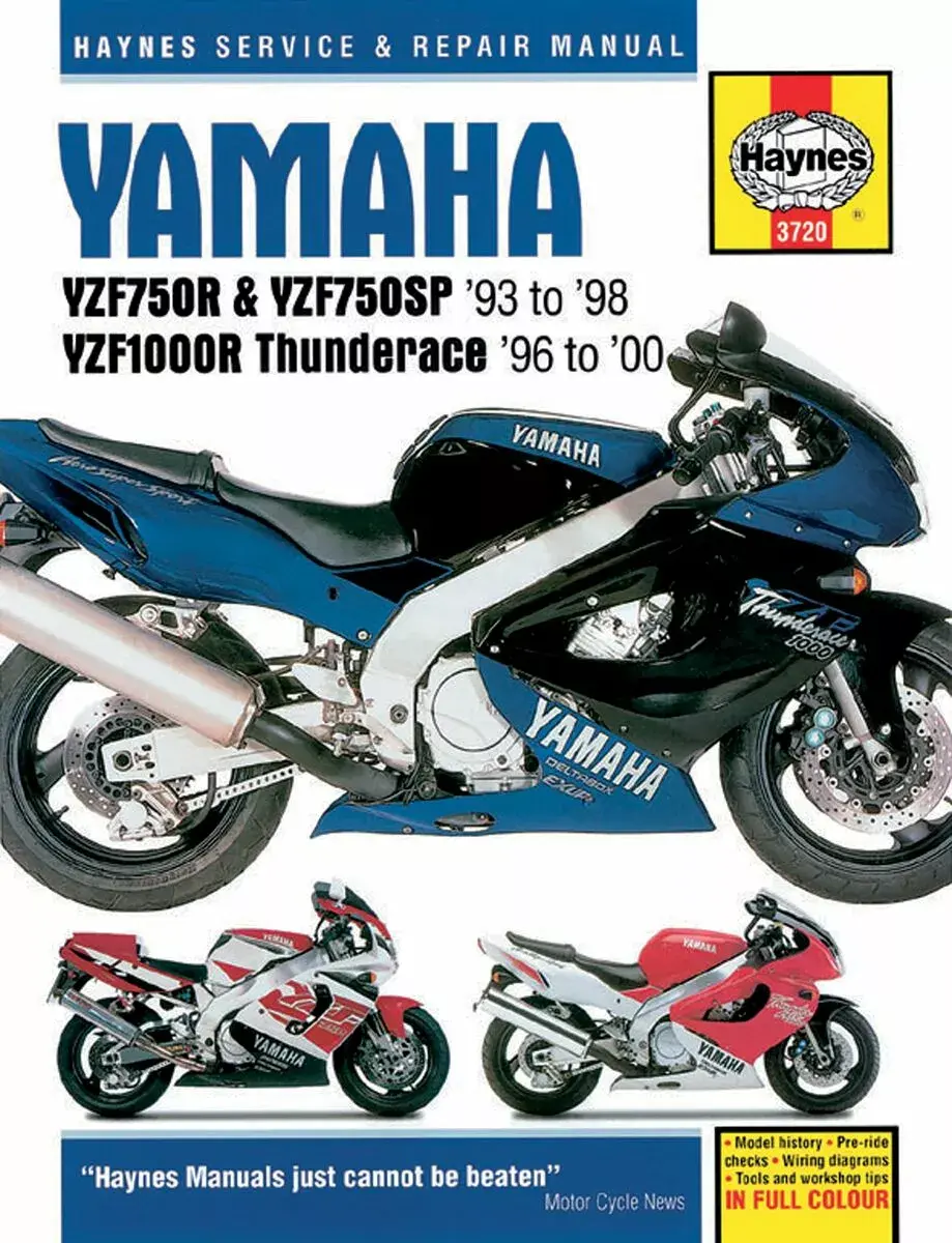 Manual YZF750R/SP
