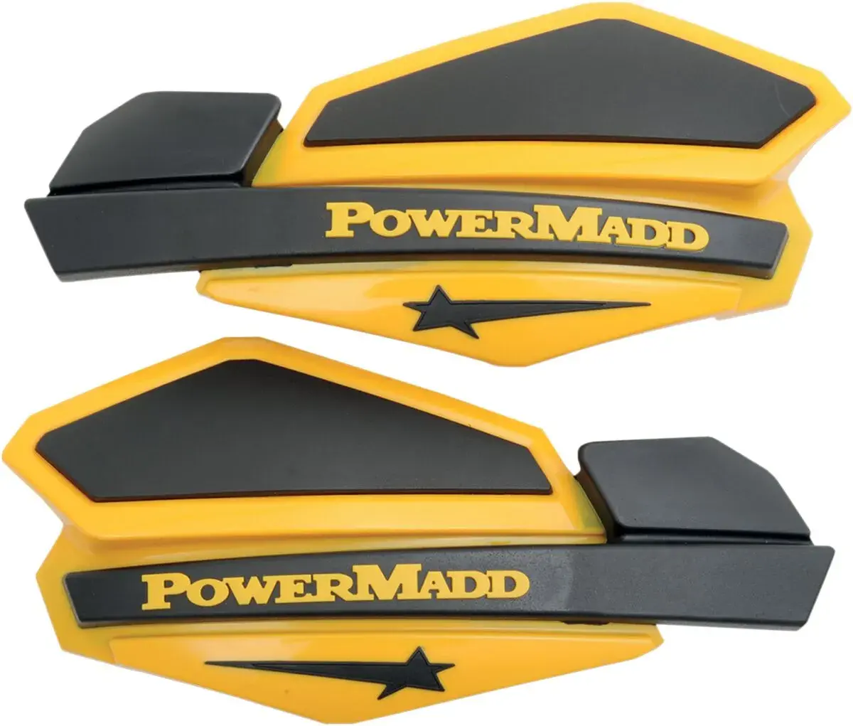 POWERMADD ہینڈ گارڈز اسٹار YW/BK ہینڈ پروٹیکٹرز