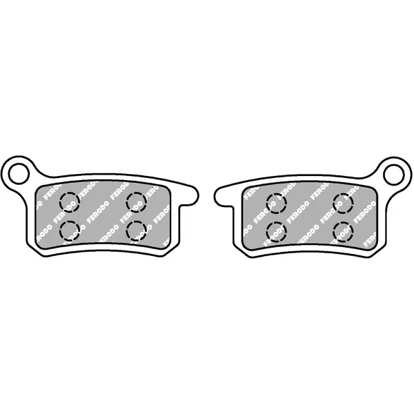 Bremseskive Ferodo Sintermetal Sinter Grip Off Road - R90 — 4. billede