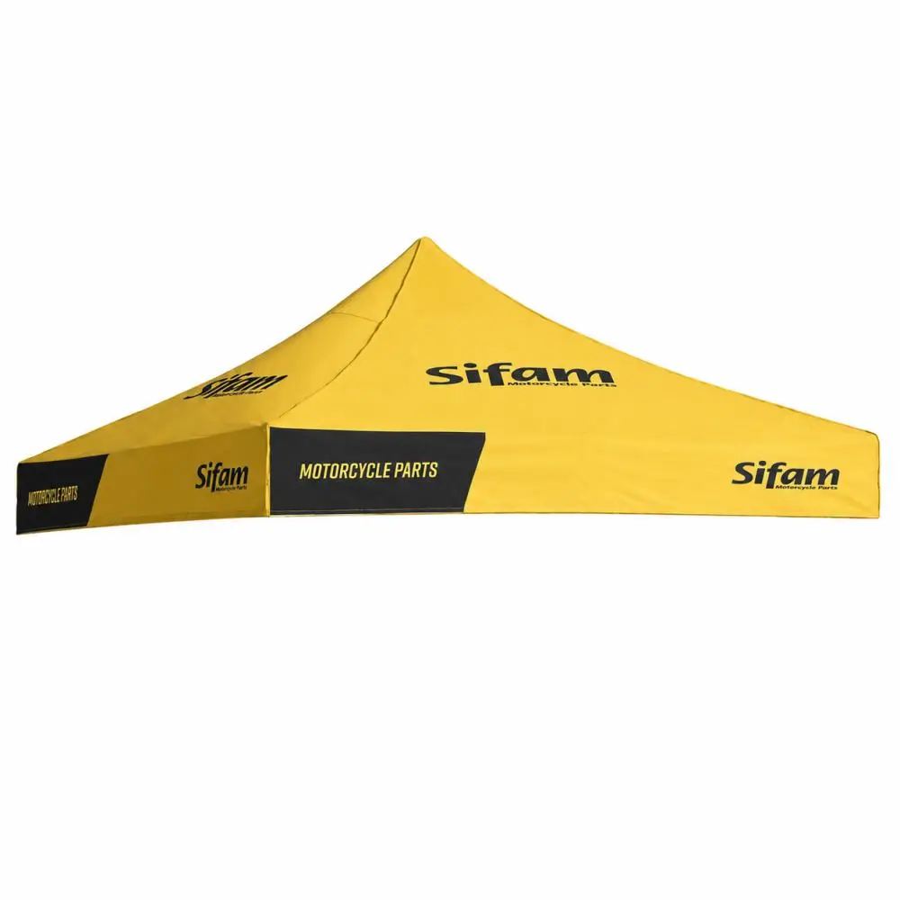 Copertura Tenda Gialla 3M X 3M Sifam per attrezzature pubblicitarie