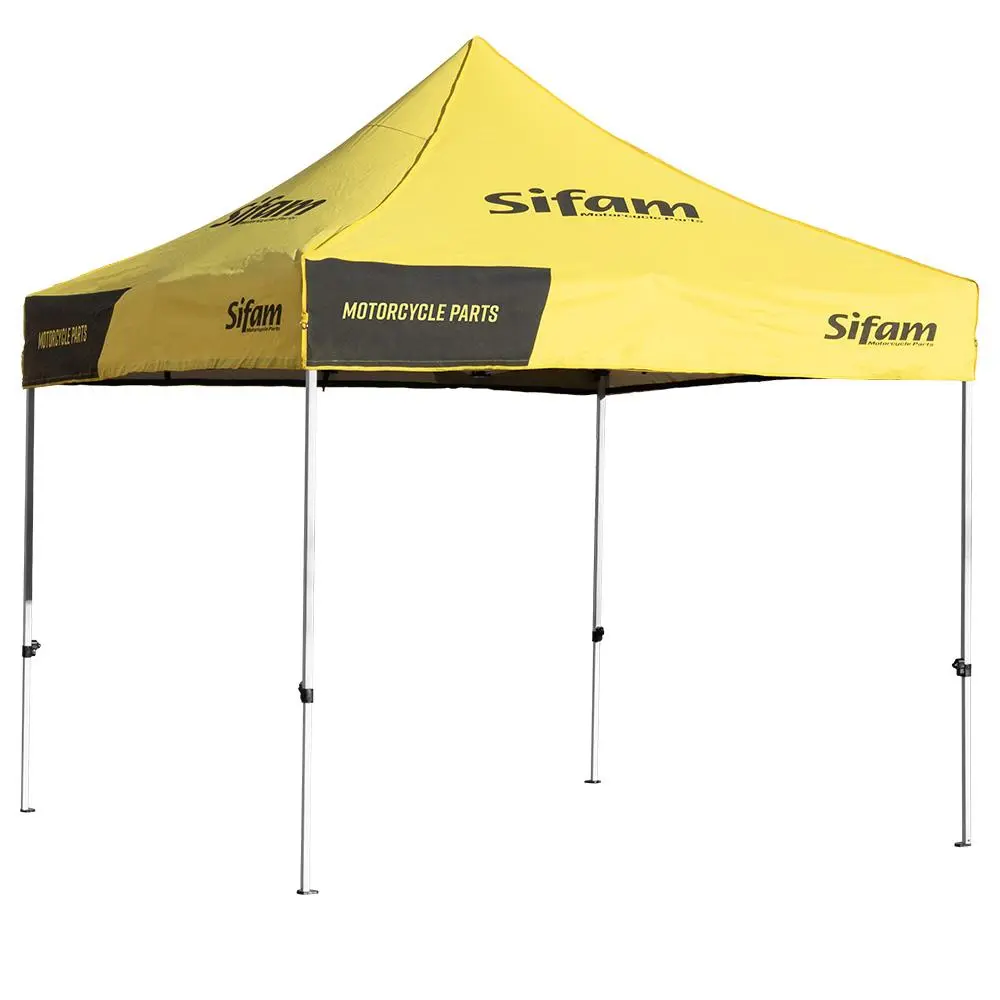 Opvouwbare Tent in Geel Staal 3x3m Sifam - Paddock