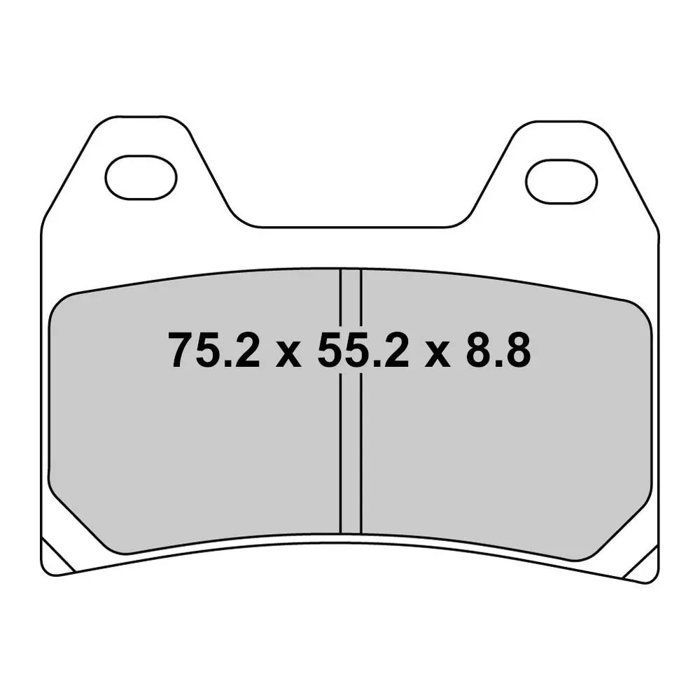 Спирачна накладка Метал Фрите Феродо Синтер Грип Роуд - R90