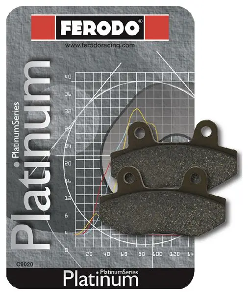 Ferodo R90 플래티넘 로드/오프로드 세미-메탈 브레이크 패드 — 6번째 뷰