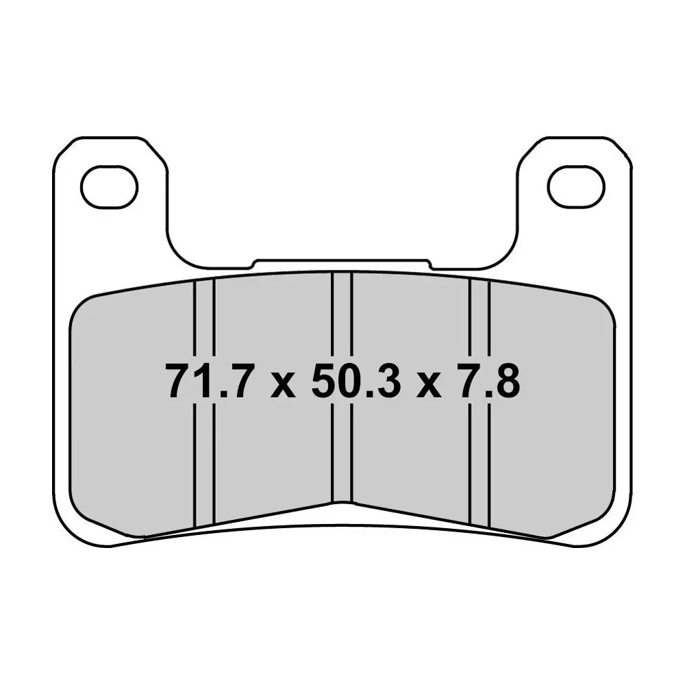 لوح فرامل معدني مُلبد Sinter Grip Road - فيرودو R90