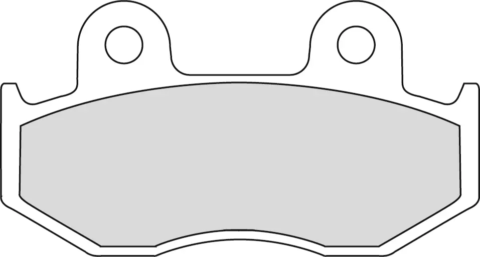 Přední brzdové destičky Ferodo Metal Fritté Sinter Grip Off Road R90 — pohled 5