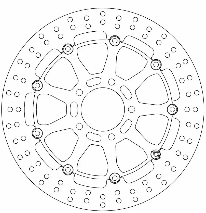 フェロード TÜV認証 フローティング ブレーキディスク スズキ — 第4ビュー