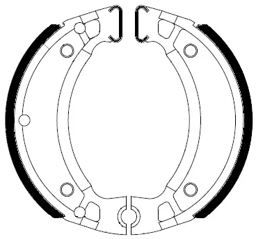 Plaquette de frein avant Ferodo Standard Route Ø110mm — vue 4