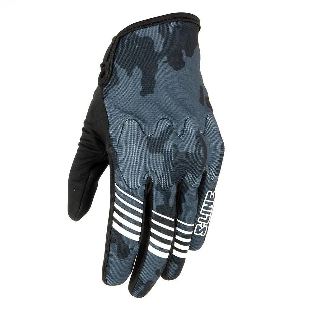 BURN camo S-Line Handschuhe - Kurze Handschuhe für Motorrad und Scooter