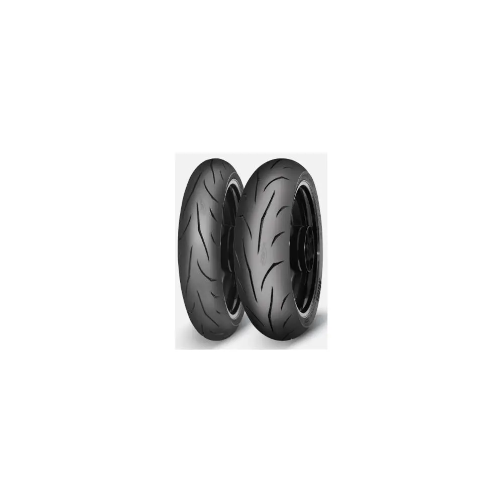 Mitas 180/55 ZR 17 73W TL Sport Force + 리어 오토바이 타이어