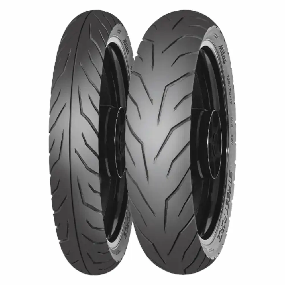 Banden Mitas 100/90 - 18 56V TL/TT STREET FORCE - Voor