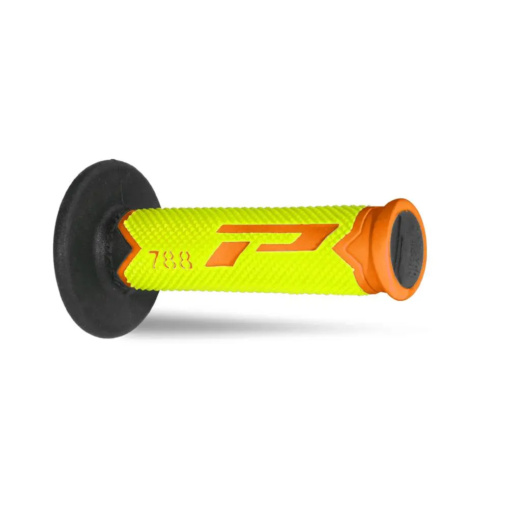 Handvatten ProGrip 788 Geel fluo Oranje Zwart voor Motor en Scooter