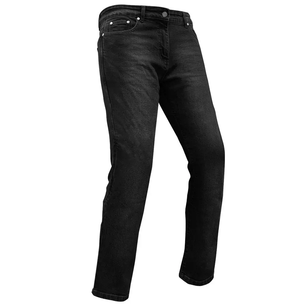 S-Line Street Rider مضبوط موٹر سائیکل جینز سیاہ سائز 30 US / 40 EU