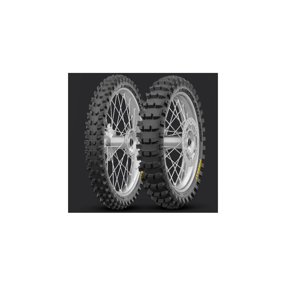 Pirelli Scorpion MX32 Mid Soft 100/90 - 19 Hinterreifen für Motocross Enduro