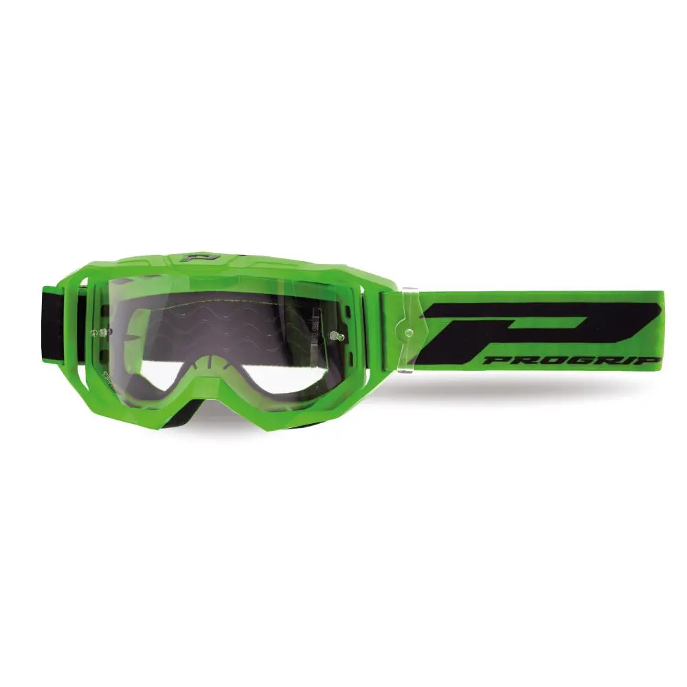 Masque Cross Progrip 3300 Vision Go Vert Matt