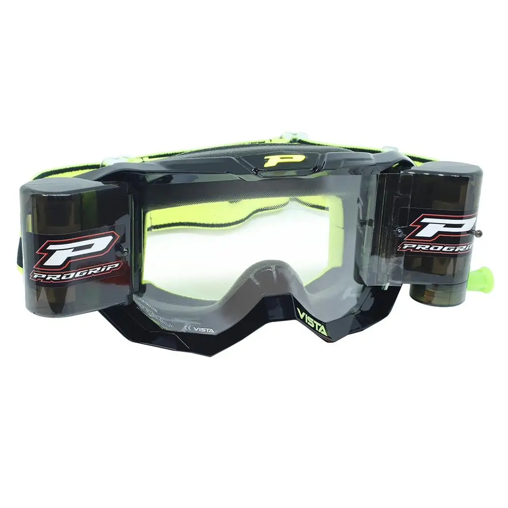 Masque Cross Progrip Vista Roll Off XXL Noir