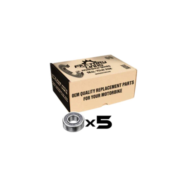 Pack roulement atelier 6005 2RS Boîte de 5 Factory Links - vue 2