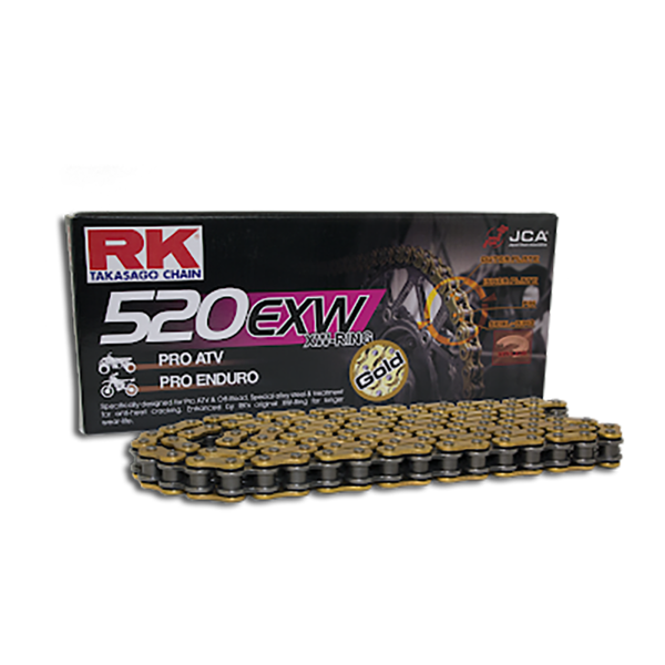 Chaîne ouverte RK XW-Ring GB520EXW 120 mailles avec rivet - vue 2