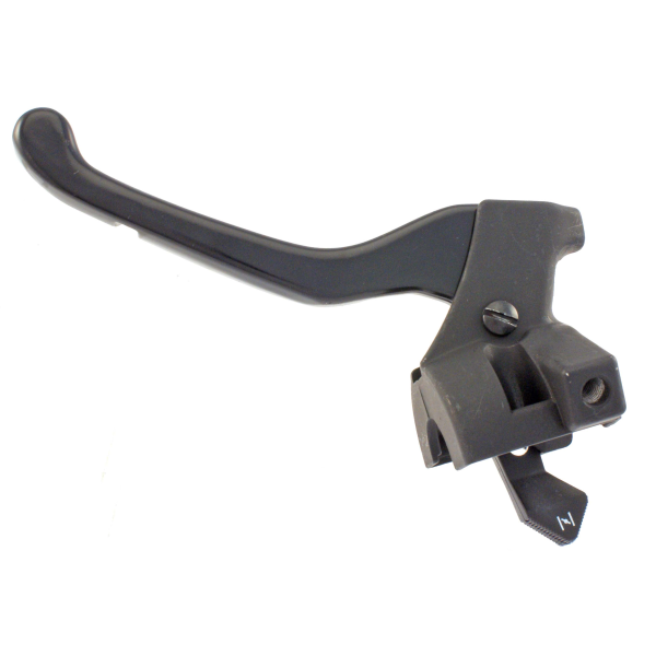 Levier complet gauche Domino adapté MBK Booster Next / Yamaha BWS 1999-2002 - vue 3