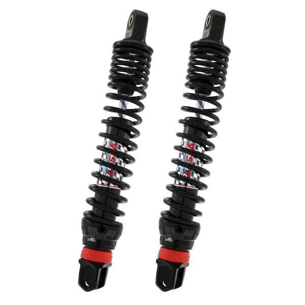 Jeu d'amortisseurs YSS hybride DTG 340 mm noir Majesty 125/150/180 / Majesty 250cc / X-Max 125cc / X-Max 250cc - vue 7