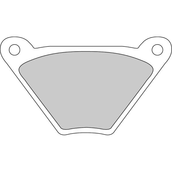 Plaquette de frein semi-métal Platinum Route/Off Road R90 Ferodo