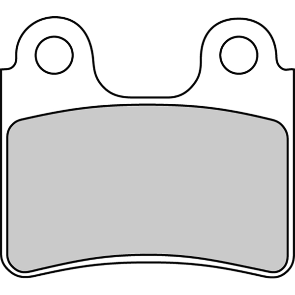 Plaquette de frein semi-métal Platinum Route/Off Road Ferodo R90