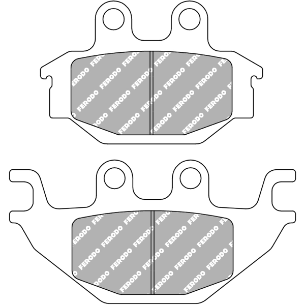 Plaquette de frein avant Ferodo Métal fritté Sinter Grip Off Road R90