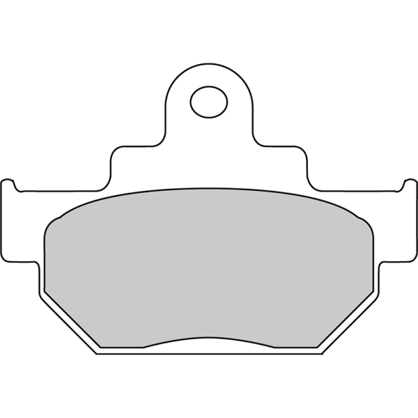 Plaquette de frein semi-métal Platinum Route/Off Road - R90 Ferodo