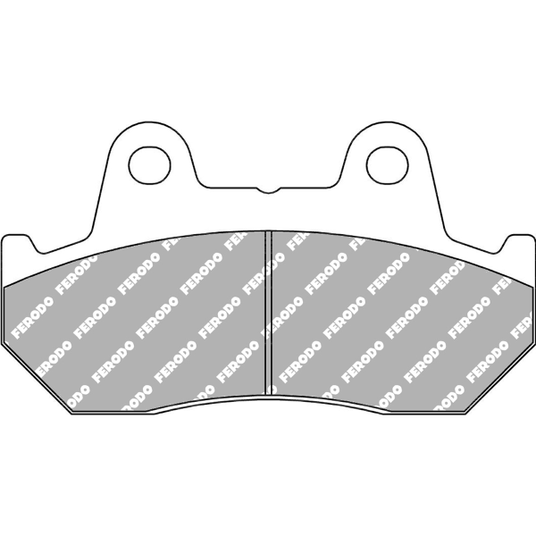 Plaquette de frein Ferodo Métal fritté Sinter Grip Road R90
