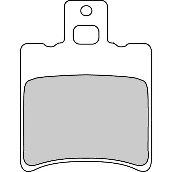 Plaquette de frein semi-métal Eco-Friction Route Ferodo R90