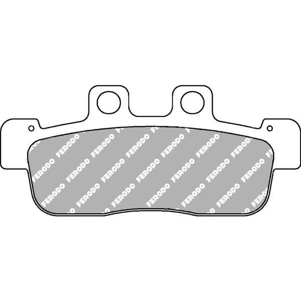 Plaquettes de frein semi-métal Eco-Friction Route Ferodo R90