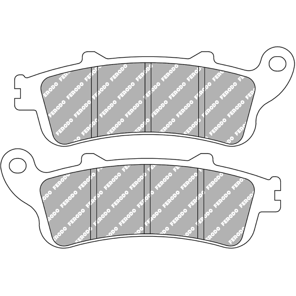 Plaquette de frein avant Semi-Métal Eco-Friction Route Ferodo R90
