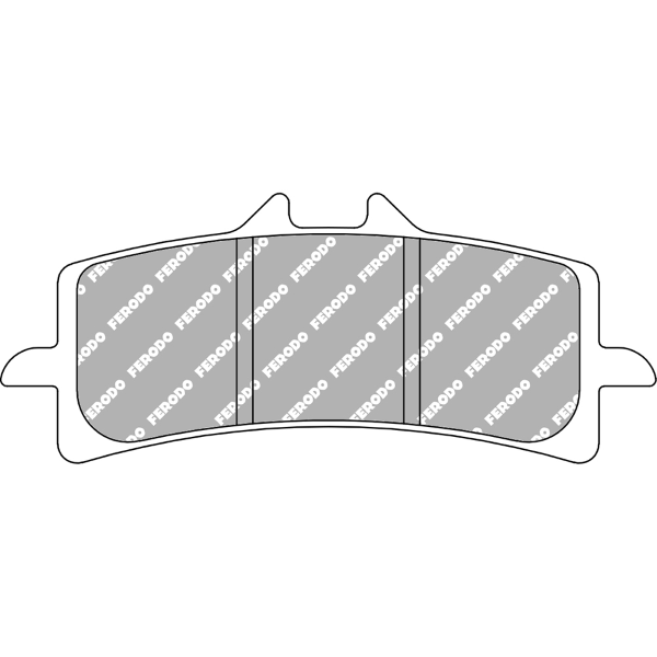 Plaquette de frein Ferodo Racing Carbone/Céramique R90 pour étrier BREMBO Evo M50